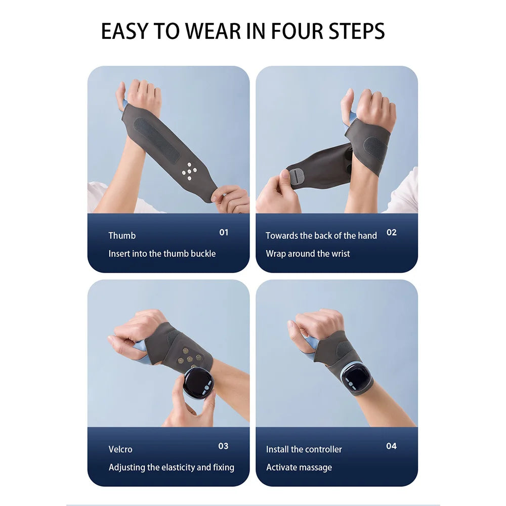 EMS Heated Wrist Massager
